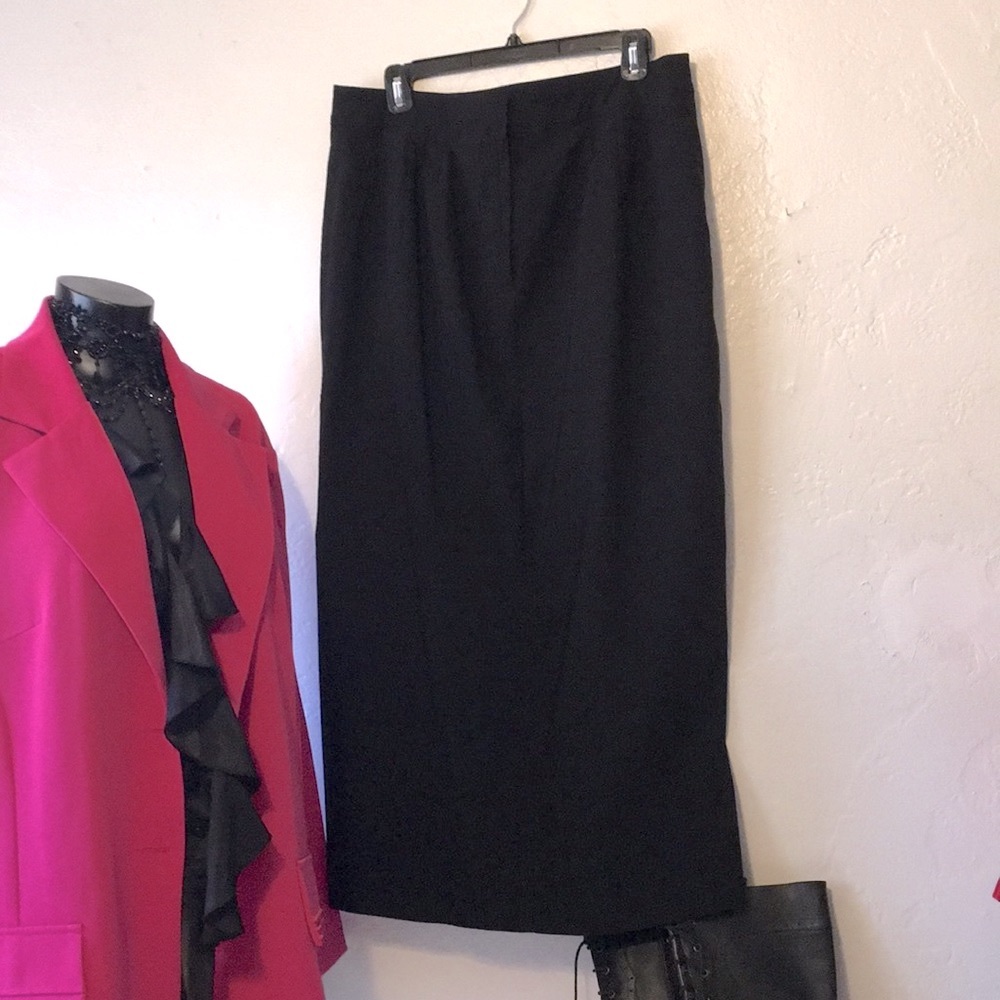 Venezia Jeans Co. Left Front Slit Skirt - Picture 2 of 7